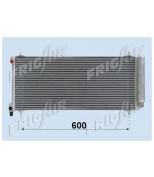 FRIG AIR - 08033028 - радиатор кондиционера